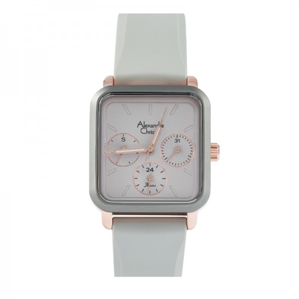 Alexandre Christie AC 2A24 Rosegold Grey Rubber BFRRGGR